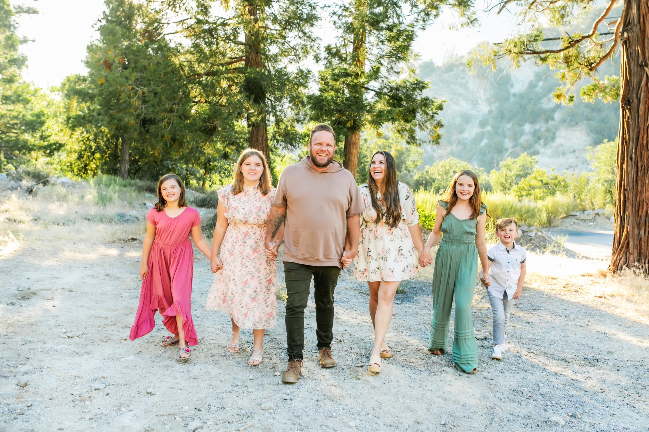David Wood and family